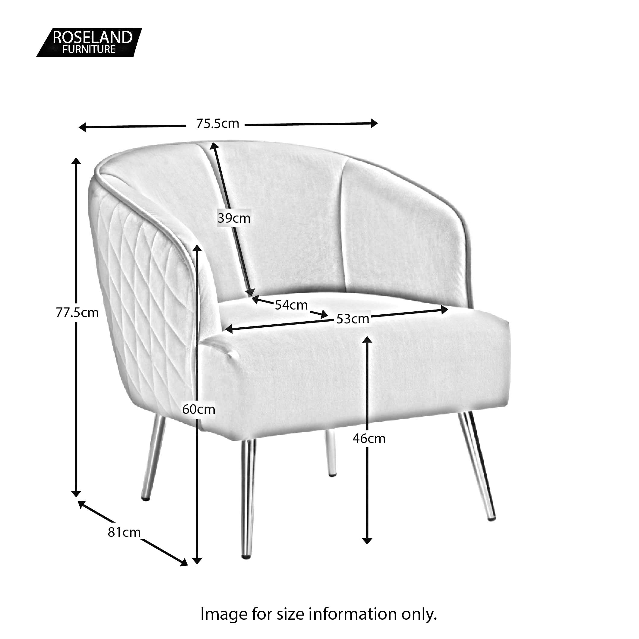 Myla Velvet Accent Chair Special Sale In Pairs $87