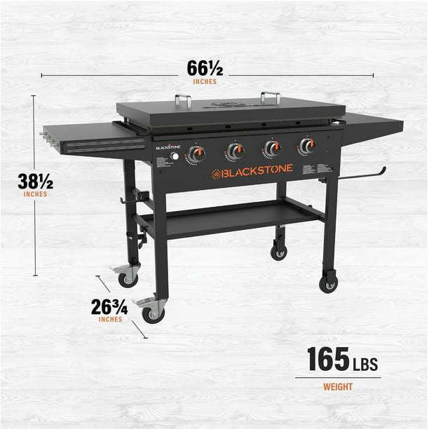 Blackstone 4-Burner 36 Griddle Cooking Station with Hard Cover
