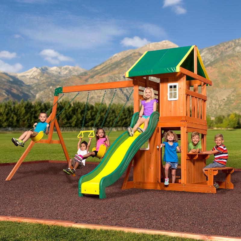 Oakmont Wooden Swing Set