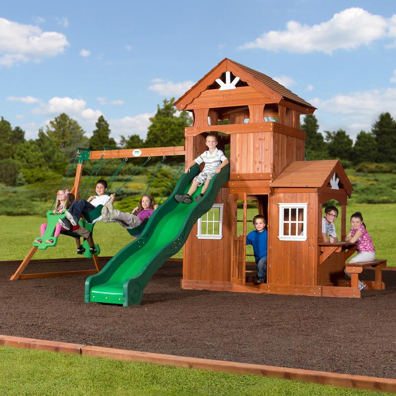 Shenandoah Wooden Swing Set