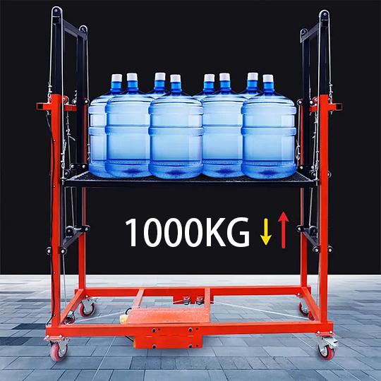 📢Year-End Promotion🎉Foldable Electric Lift Scaffolding (Load 1000Kg)
