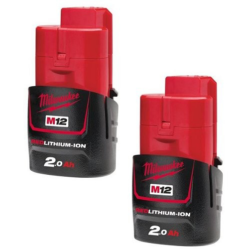 MILWAUKEE MILKIT40A POWER TOOL KIT 4 X 18V X 5AH + HB8 + 2 X 12V X 2AH REDLITHIUM BATTERIES 40PCE