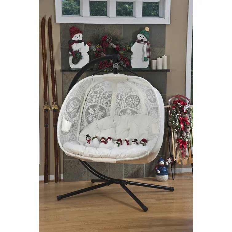 Furkan 2 Person Porch Swing