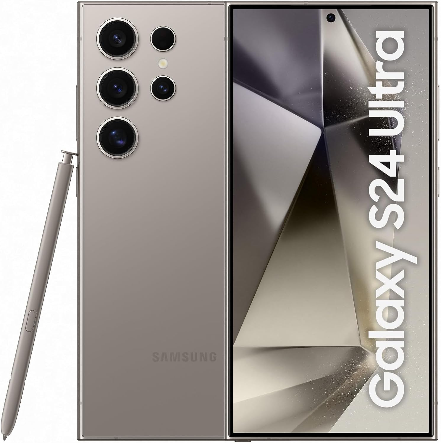 Samsung Galaxy S24 Ultra, AI Android Smartphone, 12GB RAM, 512GB Storage, 200MP Camera, S Pen, Long Battery Life, Titanium Black, 3 Year Manufacturer Extended Warranty