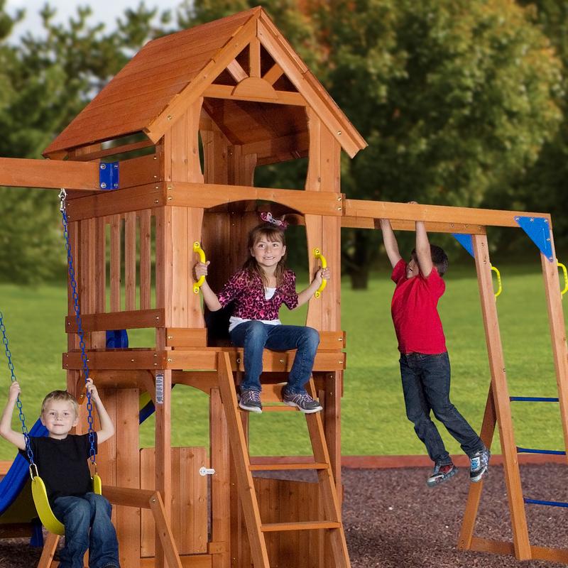 Parkway Wooden Swing Set