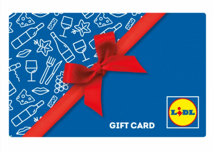 LIDL Corporate Gift Card/Physical Shopping Card
