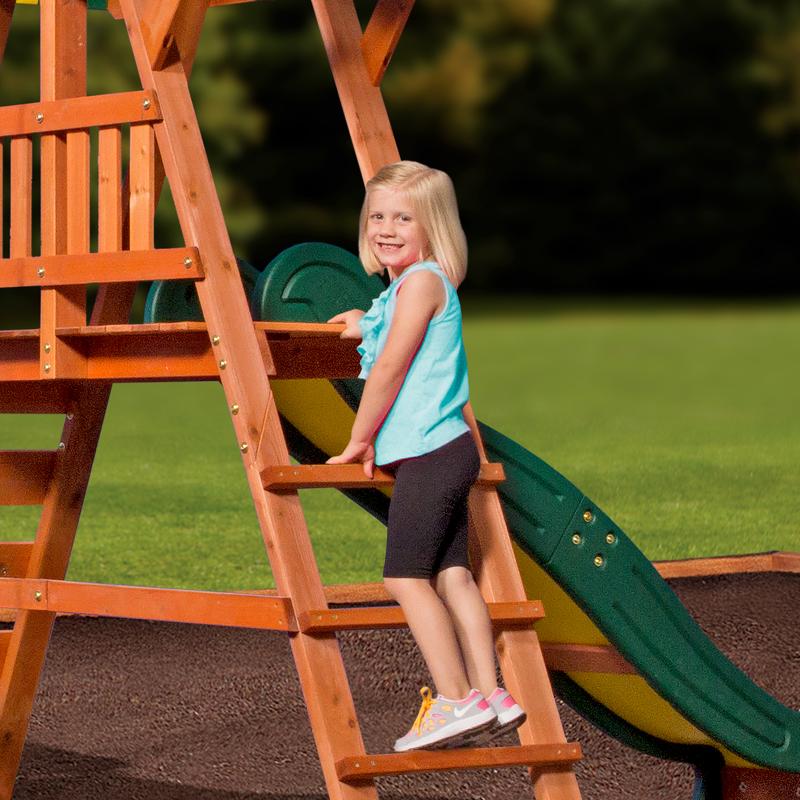 Madison Wooden Swing Set