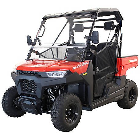 Buck 250 2WD EFI UTV, Red, MMS-BK250-RD