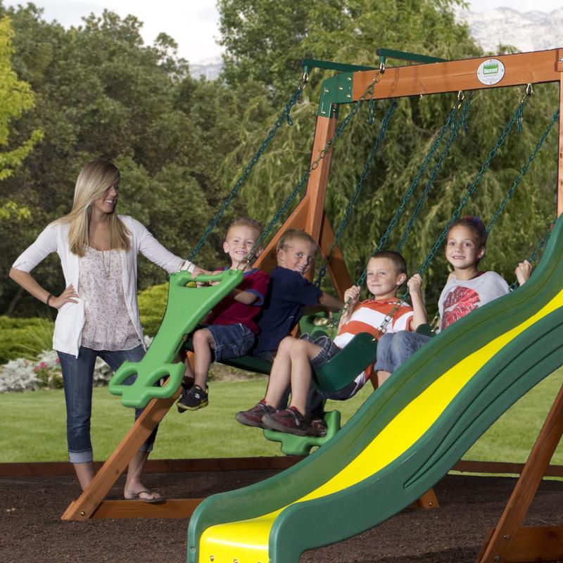 Tanglewood Wooden Swing Set