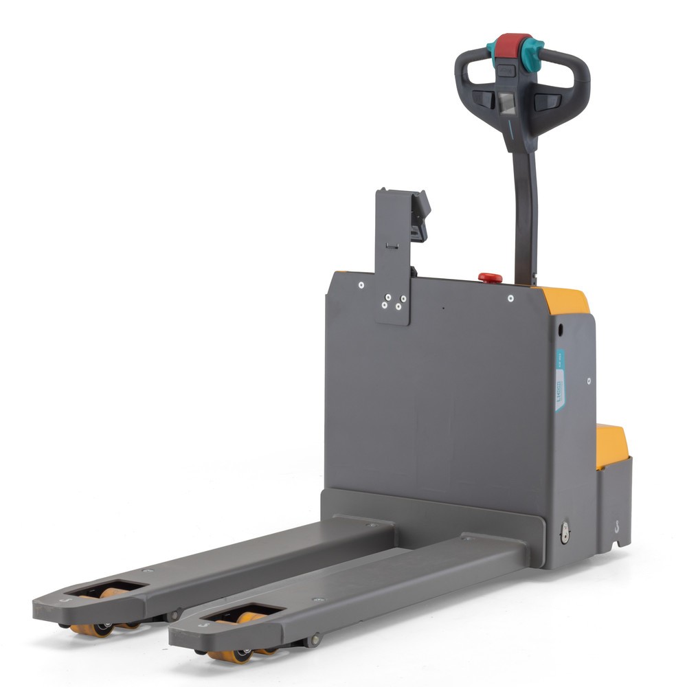 Jungheinrich EJE M13 electric pallet truck with scales, capacity 1,300 kg, lithium-ion
