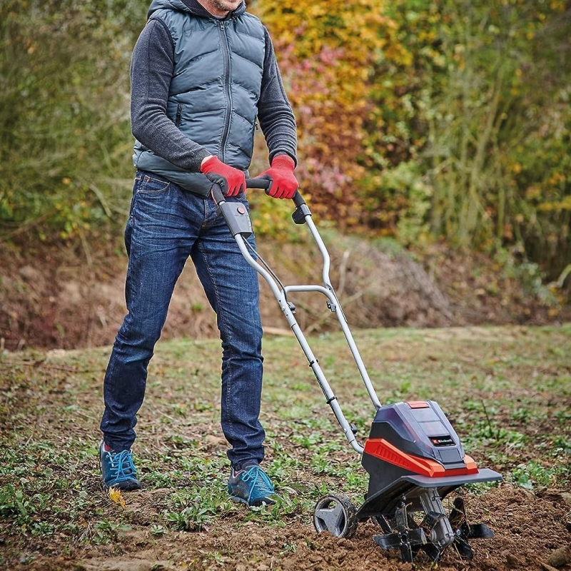 Electric tiller 1500W No-load speed 400 rpm Working depth 220mm Hoeing Weeding