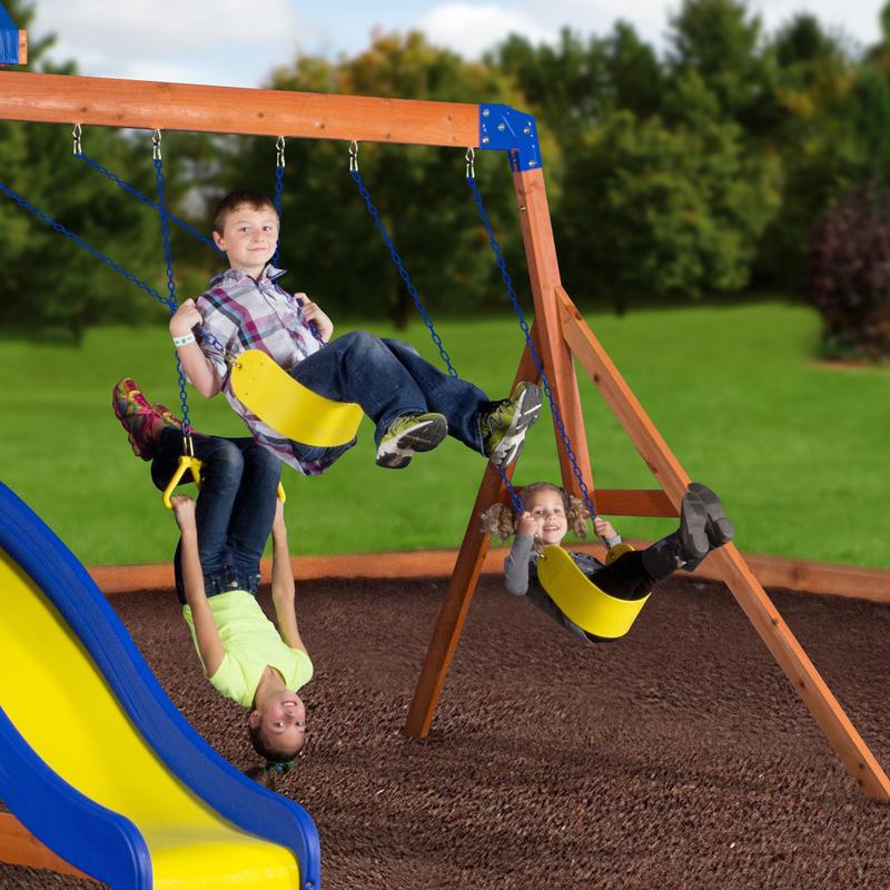 Peninsula Wooden Swing Set