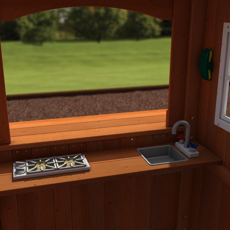 Shenandoah Wooden Swing Set