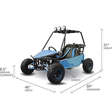 125cc Go-Kart, 4 Stroke Engine, GKM 125 BU