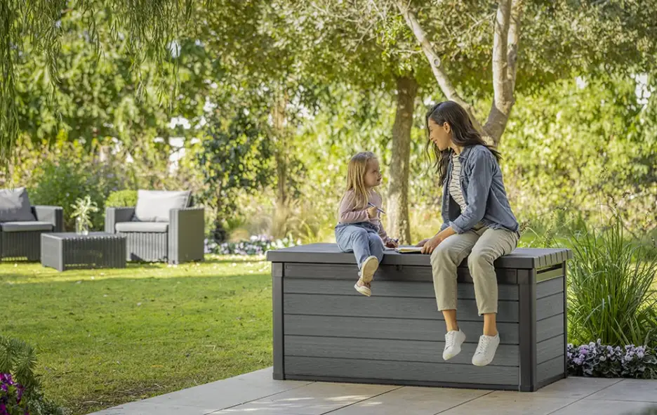 150 Gallon Deck Box - Gray