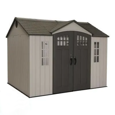 LIFETIME 10 FT. X 8 FT. OUTDOOR STORAGE SHED