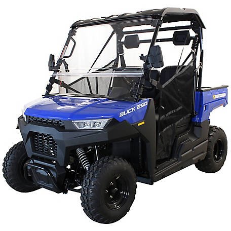 Buck 250 2WD EFI UTV, Blue, MMS-BK250-BL