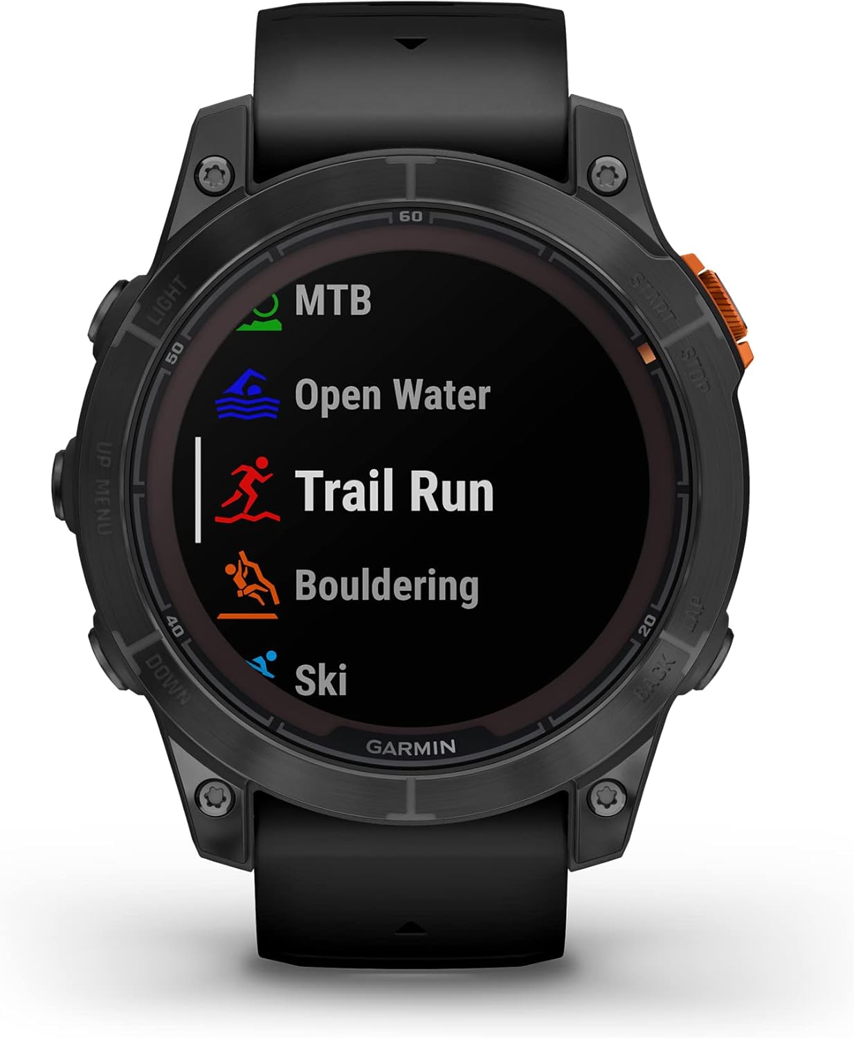 Garmin fēnix 7X Pro Sapphire Solar, Multisport GPS Smartwatch, Built-in Flashlight, Solar Charging Capability, 010-02778-10, Black