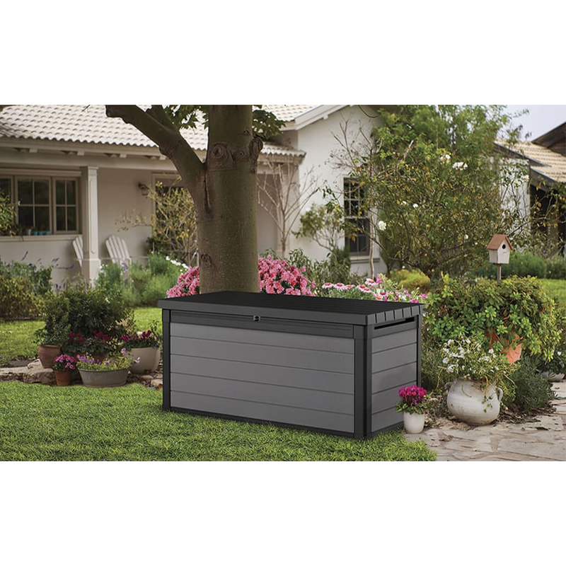 Premier 150 Gallon Deck Box - Grey