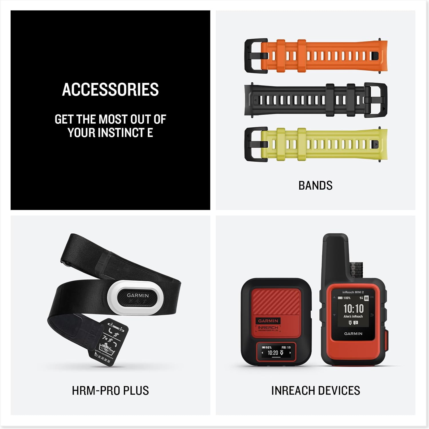 Garmin Instinct® 3 Tactical Edition, 50mm, Solar Charged Display, Rugged Outdoor GPS Smartwatch