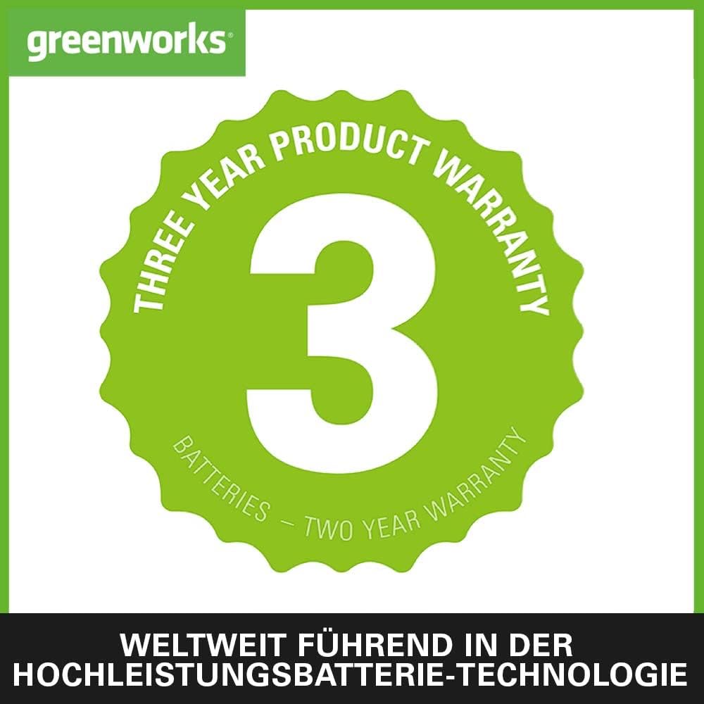 Greenworks 48 V (2 x 24 V) Battery Chainsaw with Brushless Motor   GD24X2CS36K4X