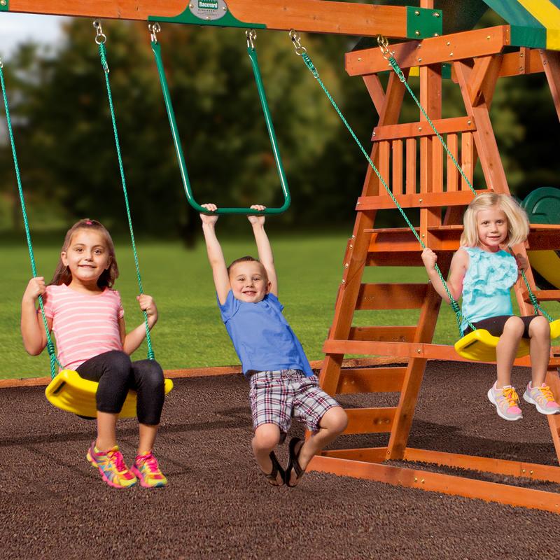 Madison Wooden Swing Set