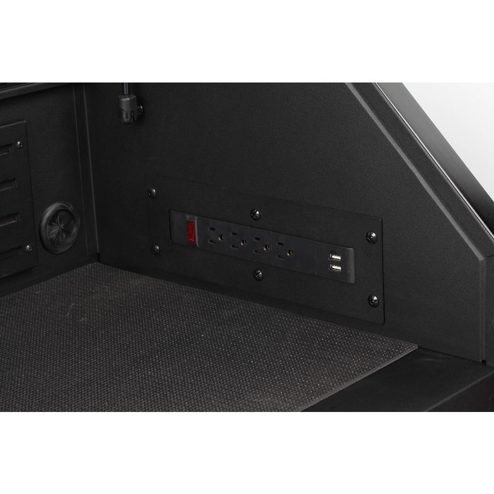 Heavy-Duty 52 In. W 15-Drawer, Deep Combination Tool Chest And Rolling Cabinet Set In Matte Black