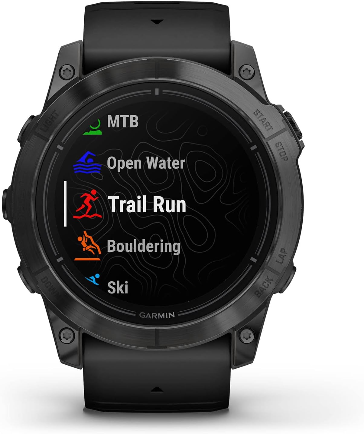 Garmin epix Pro (Gen 2) Sapphire Edition, 47mm, High Performance Smartwatch, Advanced Training Technology, Built-in Flashlight, Black