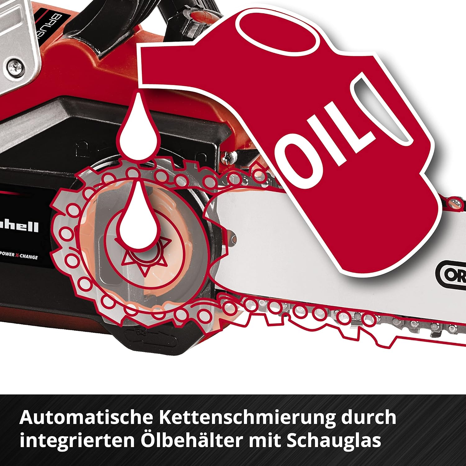 Einhell GE-LC 36/35 Li Power X-Change cordless chainsaw