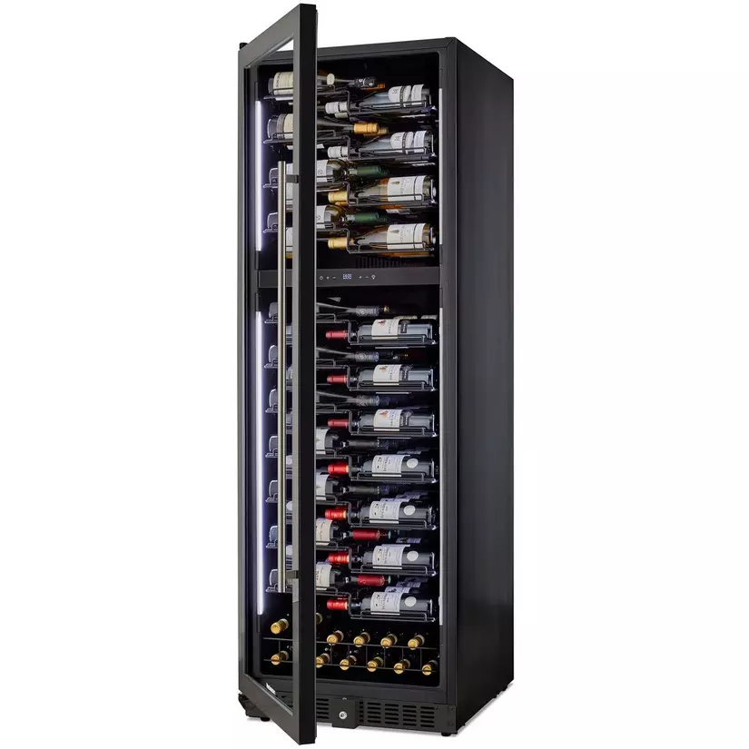 Wine Enthusiast VinoView L 145 Smart Wi-Fi Dual Zone Wine Cellar