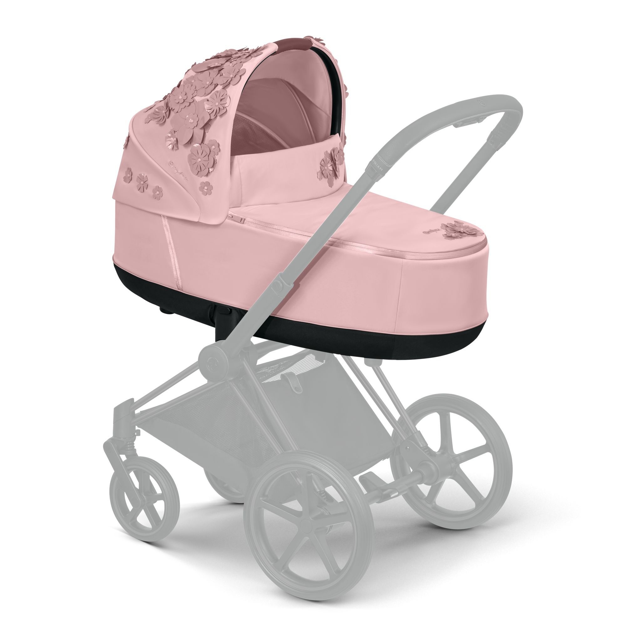 Cybex Priam Stroller Set New Generation Simply Flowers Fashion Edition Pale Blush