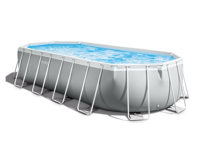 20ft X 10ft X 48in Prism Frame Oval Pool Set