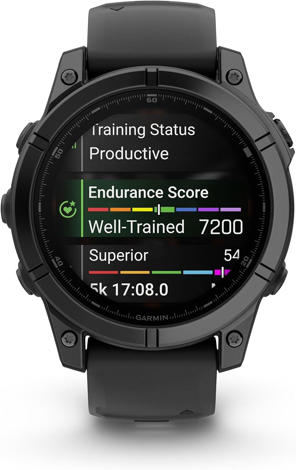 Garmin fēnix® 8 – 51 mm, AMOLED, Sapphire, Premium Multisport GPS Smartwatch, Long-Lasting Battery Life, Dive-Rated, Built-in LED Flashlight, Titanium with Spark Orange/Graphite Band