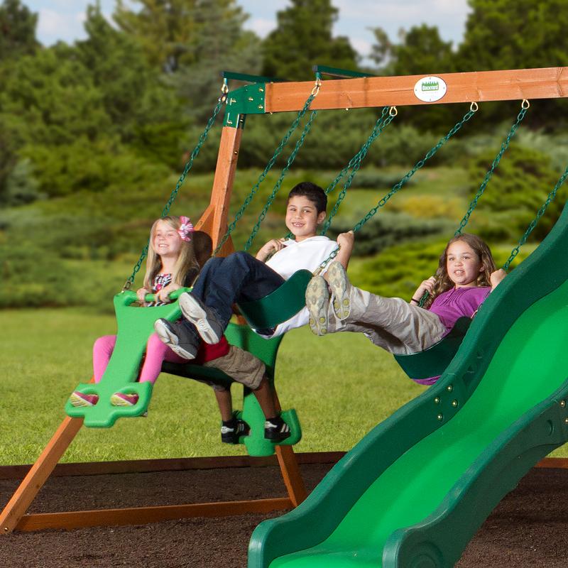 Shenandoah Wooden Swing Set
