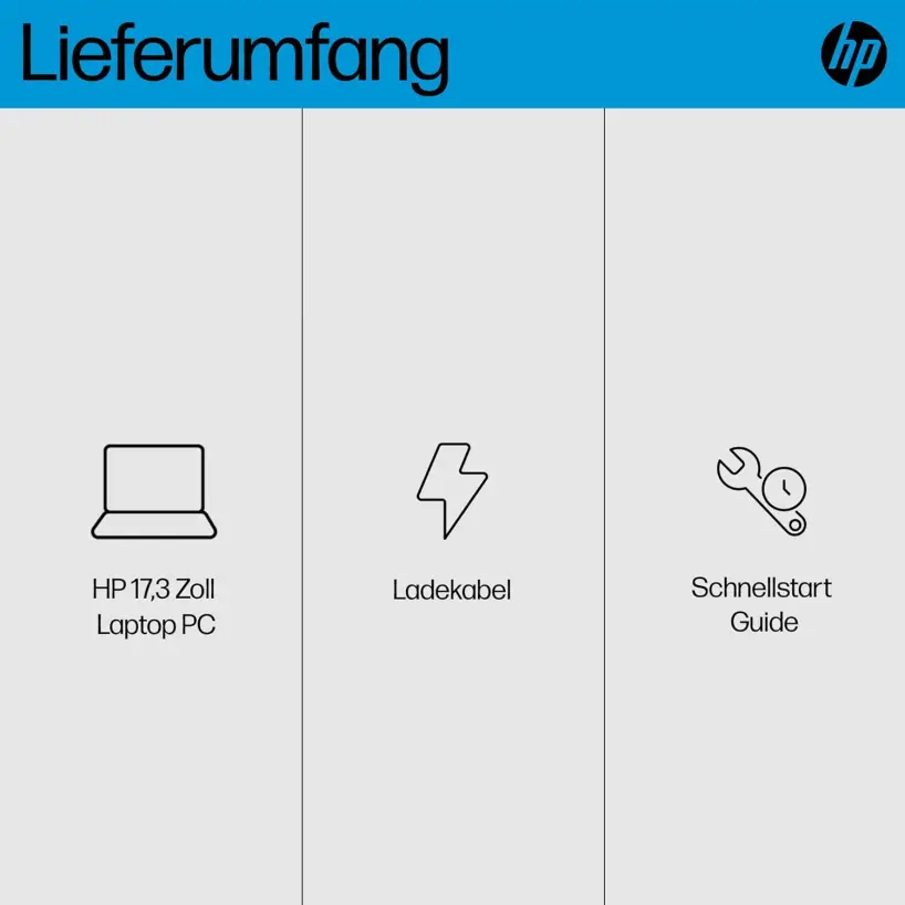 HP Laptop 17 with Intel Core i7-1355U | 17.3 Inch FHD Display | 16 GB DDR4 RAM | 1 TB SSD