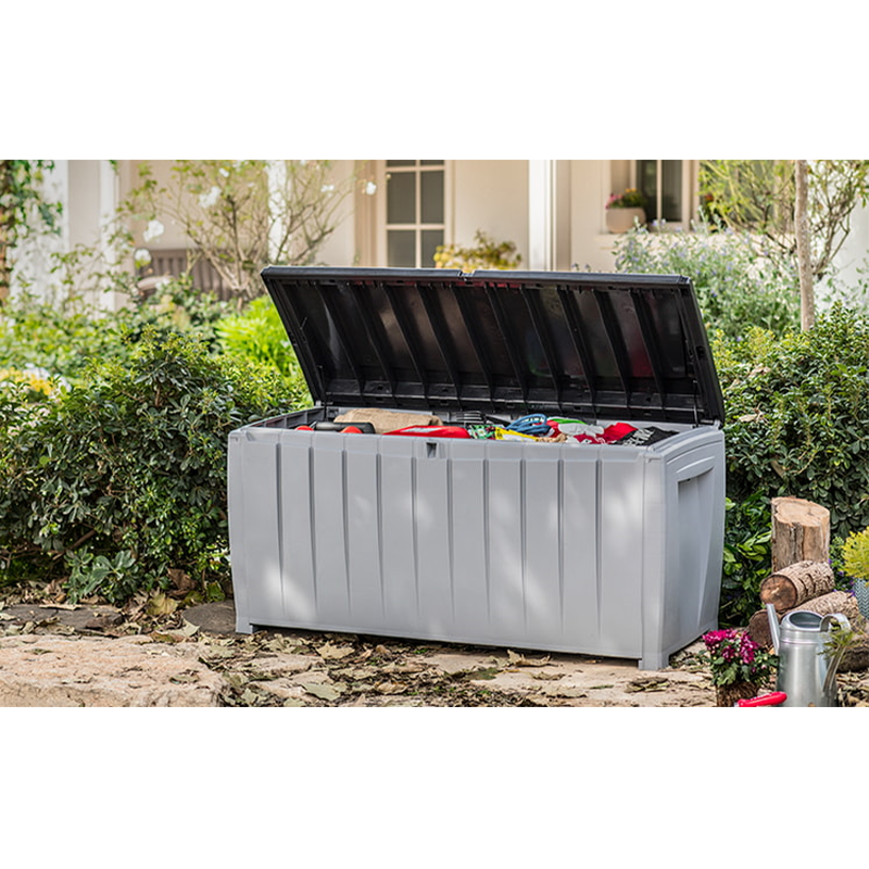 Novel 90 Gallon Deck Box - Black