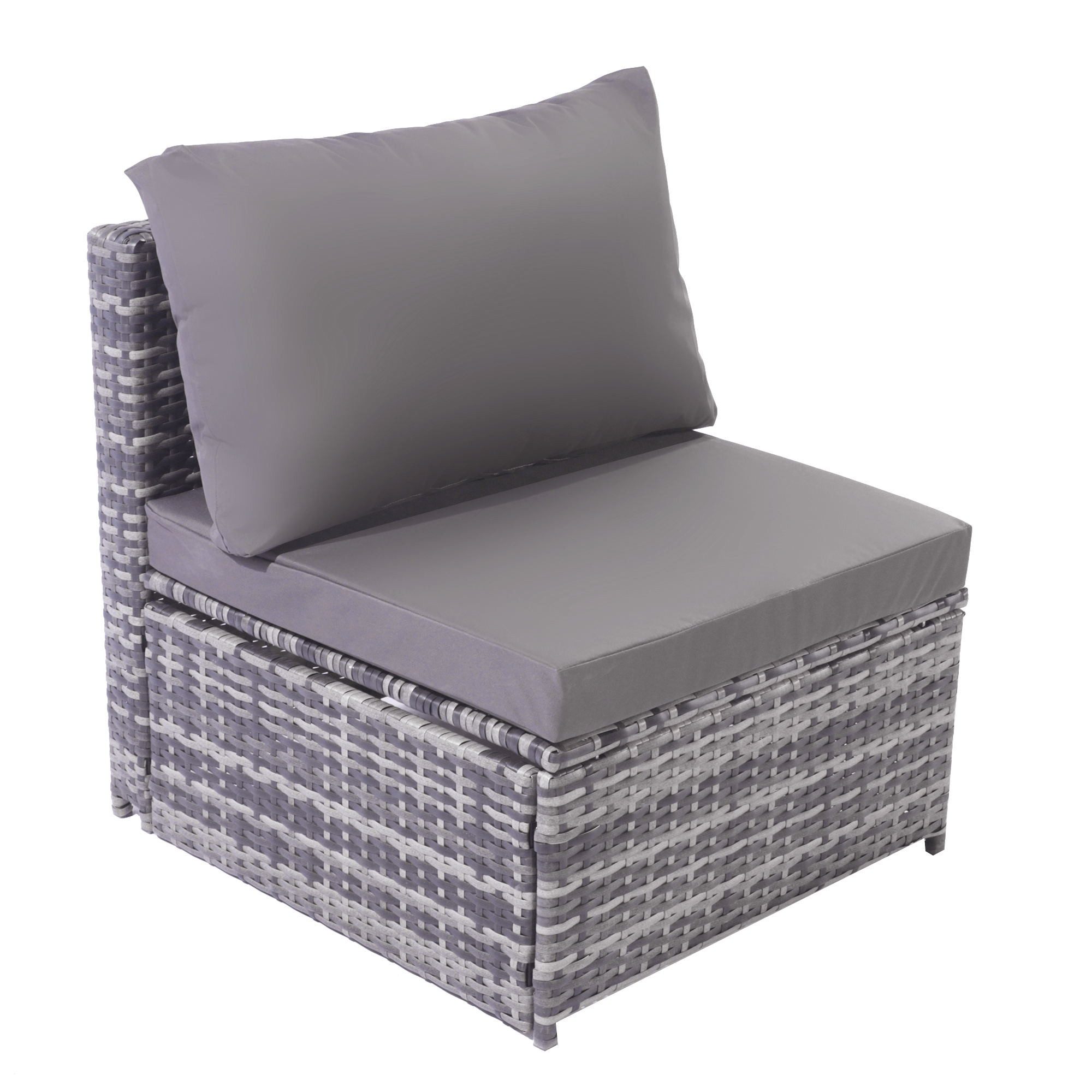 XDOVET Gartenlounge-Set Gartenmöbel Rattan Sonneninsel Sitzgruppe Terrassen Wetterfest