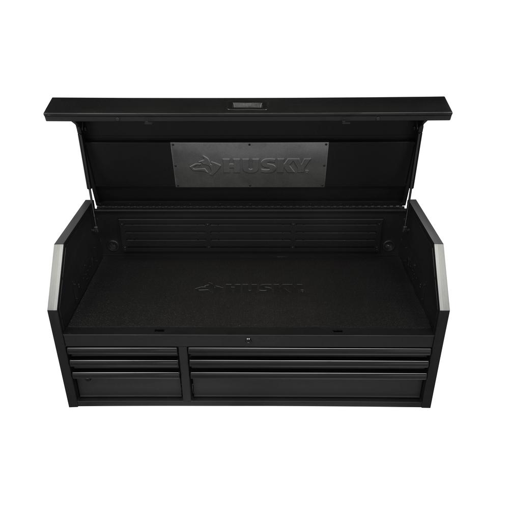 Heavy-Duty 52 In. W 15-Drawer, Deep Combination Tool Chest And Rolling Cabinet Set In Matte Black