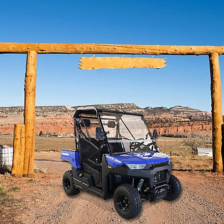 Buck 250 2WD EFI UTV, Blue, MMS-BK250-BL