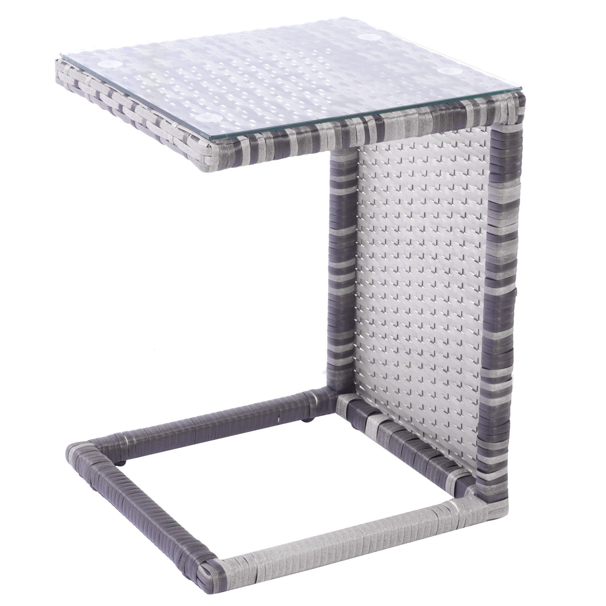 XDOVET Gartenlounge-Set Gartenmöbel Rattan Sonneninsel Sitzgruppe Terrassen Wetterfest