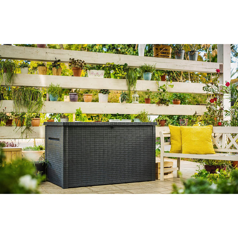 Java 230 Gallon Deck Box - Graphite
