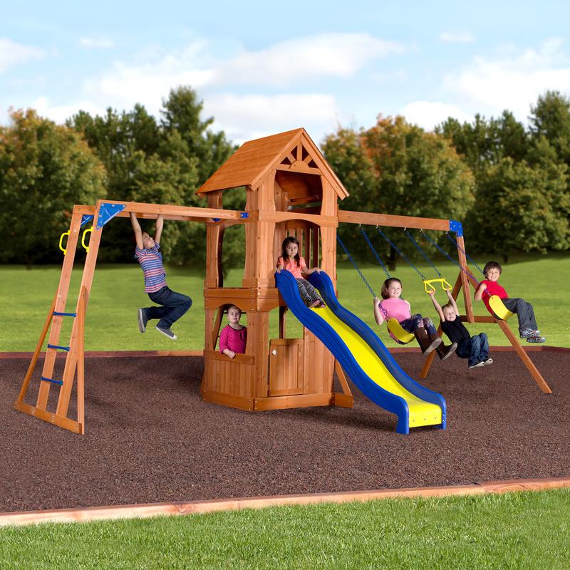 Parkway Wooden Swing Set
