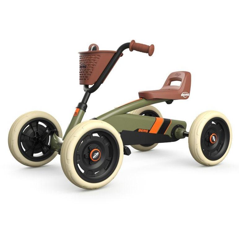 Berg Kinderfahrzeug-Räder Berg Pedal Gokart Buzzy Retro Green