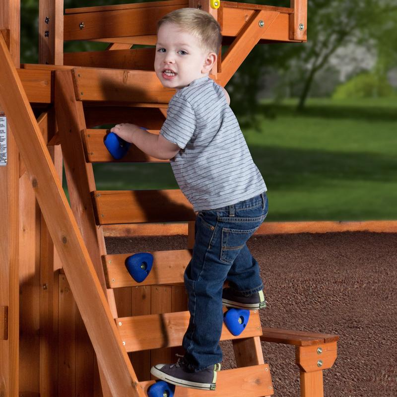 Peninsula Wooden Swing Set