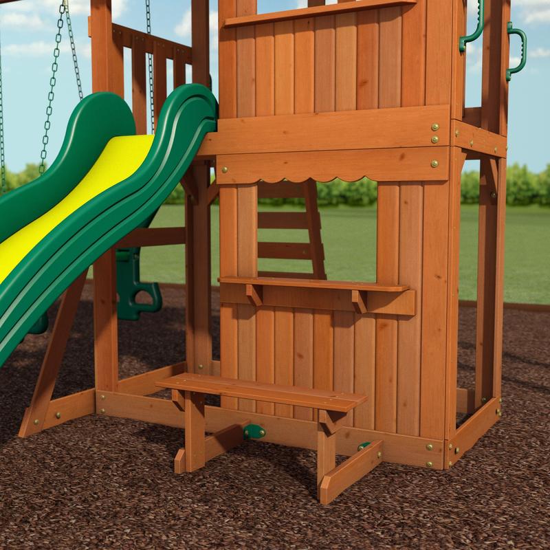 Prairie Ridge Wooden Swing Set