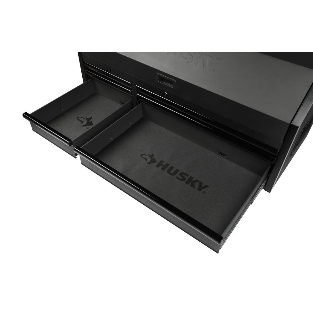 Heavy-Duty 52 In. W 15-Drawer, Deep Combination Tool Chest And Rolling Cabinet Set In Matte Black