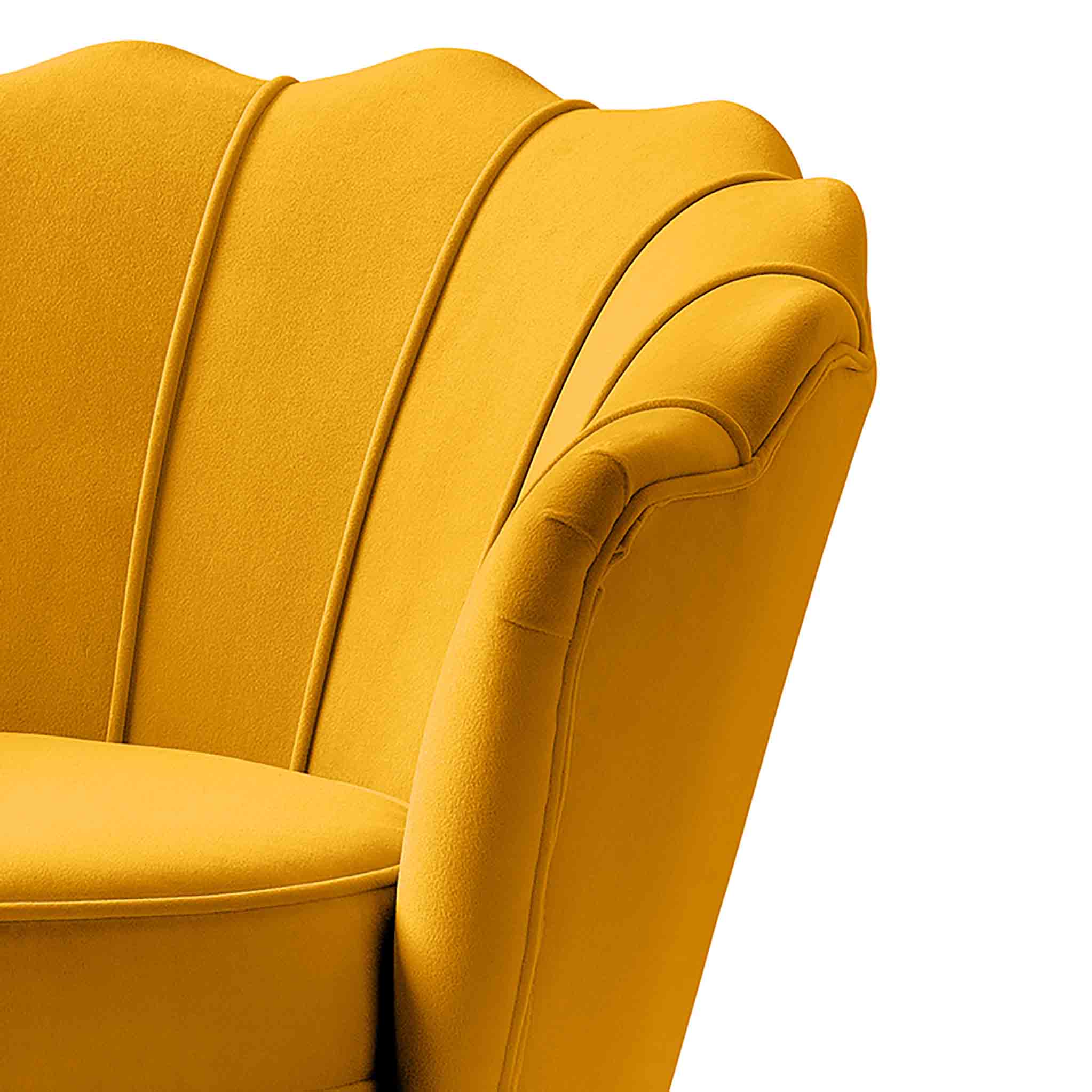 Pearl Velvet Shell Chair Special Sale In Pairs