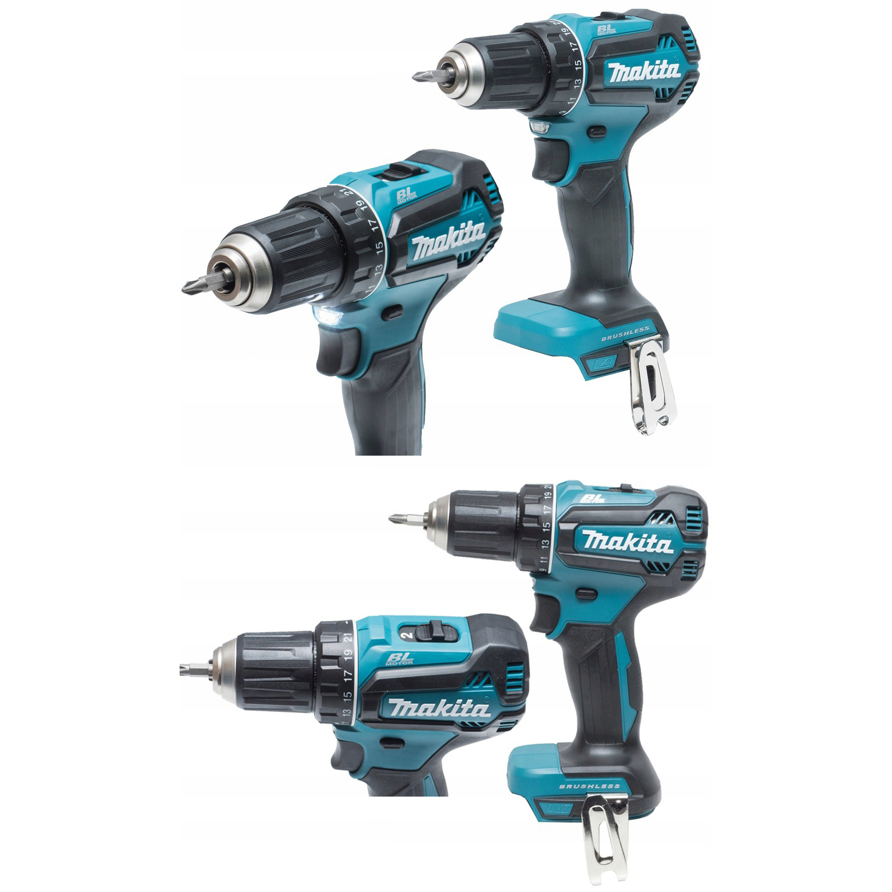 MAKITA 18V 5.0Ah Cordless Tool 7 Set