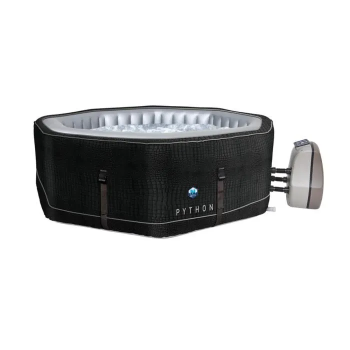 Spa gonflable octogonal NetSpa Python - 5/6 personnes - 1.95m x 1.95m x 70cm