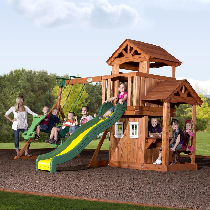 Tanglewood Wooden Swing Set